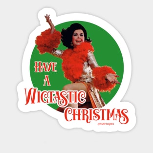 Have a Wigtastic Christmas Sticker